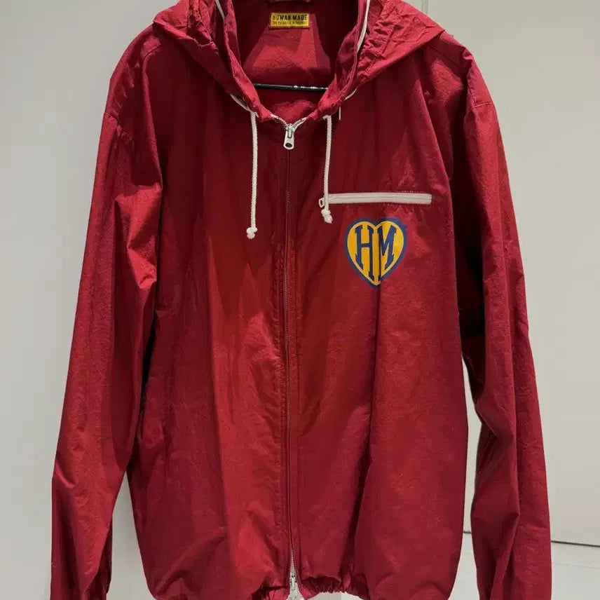 [BUNJANG] Human Made Hooded Zip-Up Windbreaker Jacket / 휴먼메이드 자켓 아우터 바람막이 후드집업