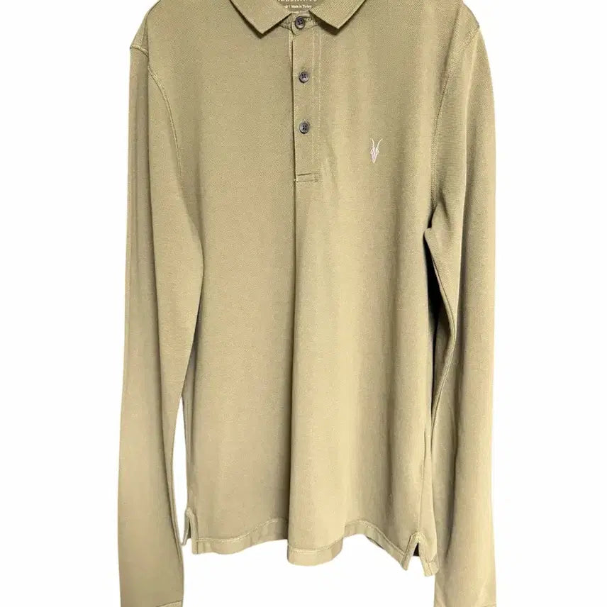 [BUNJANG] All Saints Long Sleeve Polo Shirt / 올세인츠(all saints)롱슬리브 폴로 셔츠