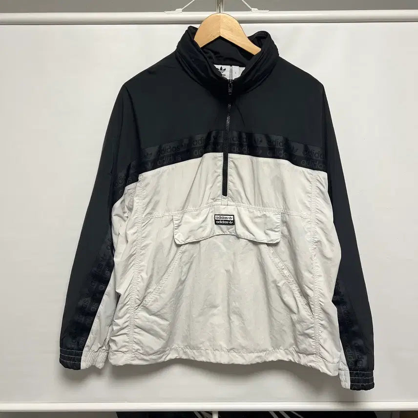 [BUNJANG] Adidas Originals Trefoil Woven Anorak Jacket - Size L / [정품/L] 아디다스 오리지날 트레포일 우븐 아노락