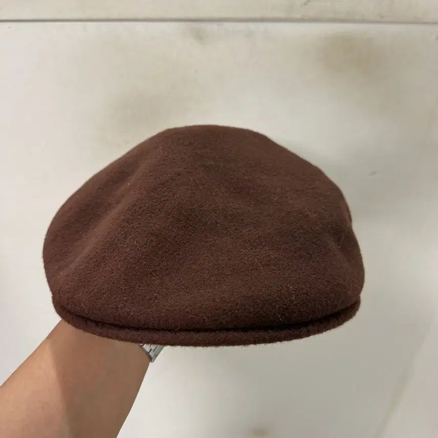 [BUNJANG] Kangol Flat Cap Brown One Size / 캉골 플랫캡