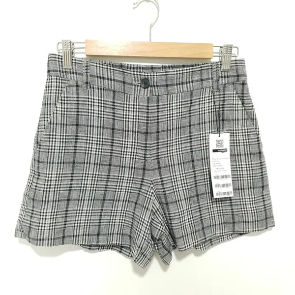 [BUNJANG] H:CONNECT Checked Linen Shorts S2111 / 에이치커넥트 체크 린넨 숏 팬츠 26_S2111