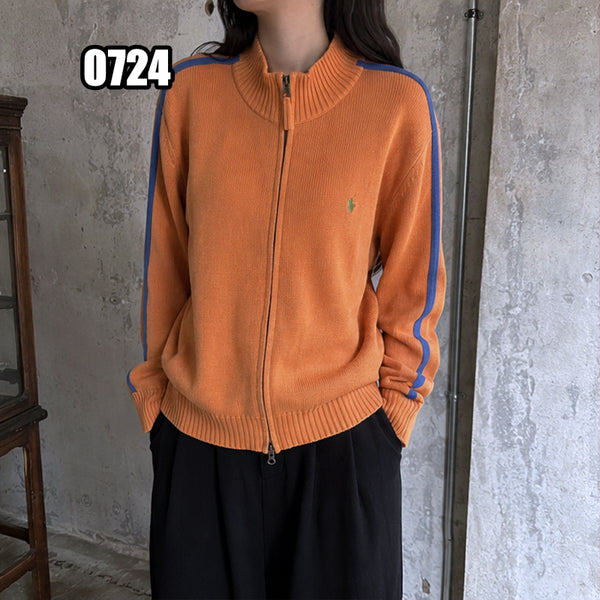 [BUNJANG] Polo Ralph Lauren XL Sideline Two-Way Knit Zip-Up / XL 폴로 랄프로렌 사이드라인 투웨이 니트 집업