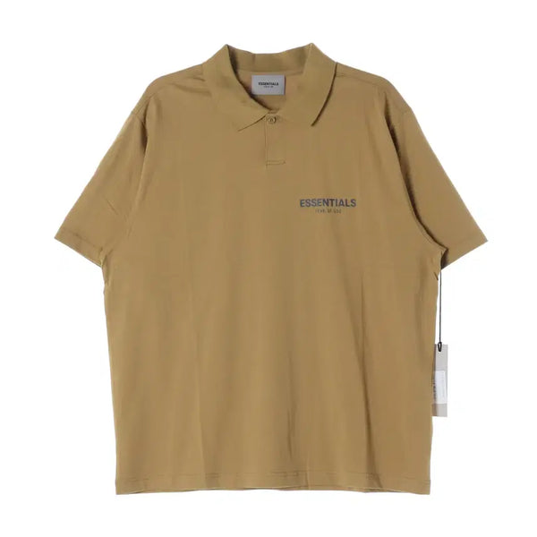 [BUNJANG] Fear of God Essentials Logo Short Sleeve Polo T-Shirt / (새상품) 에센셜 피어오브갓 로고 숏 슬리브 폴로 반팔 카라티 티셔츠