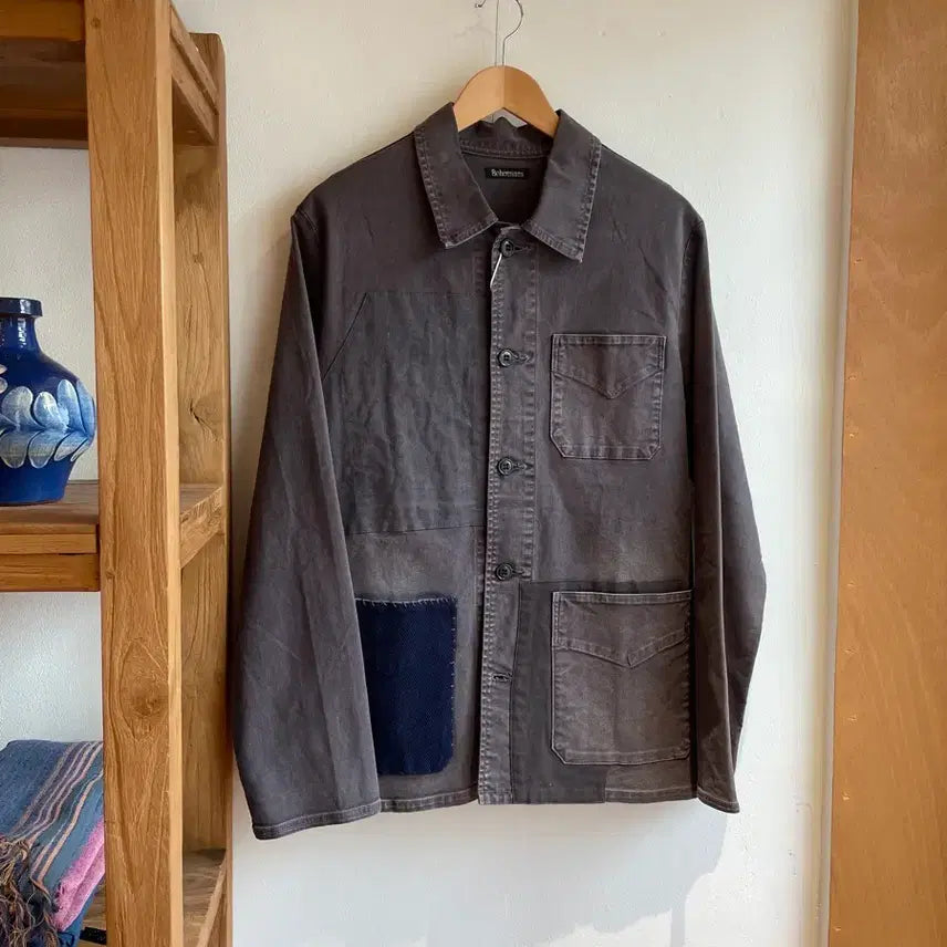 [BUNJANG] Bohemians Garment Dyed Coverall Jacket / 보헤미안즈 커버올 자켓