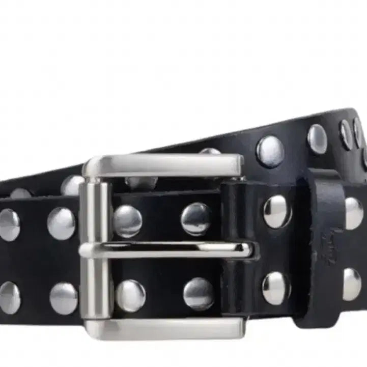 [BUNJANG] Stussy 8 Ball Studded Belt Black / 스투시 8볼 스터드벨트 블랙 미개봉 새제품