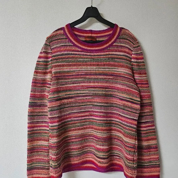 [BUNJANG] M Missoni Multicolor Knit Sweater M / 미쏘니 니트 멀티 컬러 M사이즈