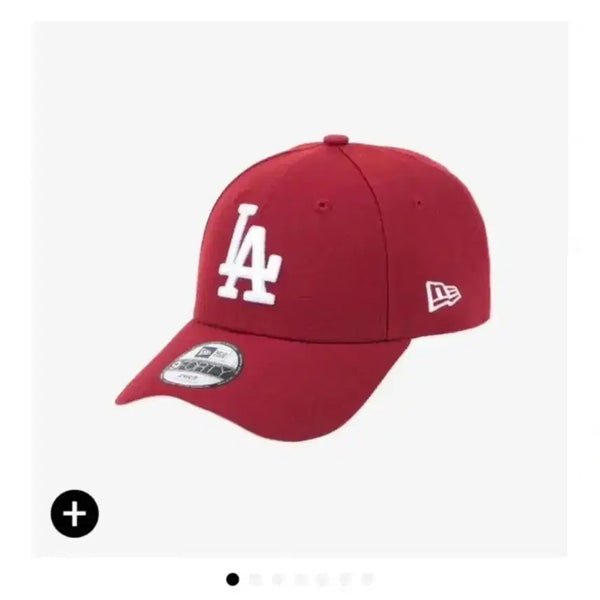 [BUNJANG] New Era MLB Los Angeles Dodgers Pinch Hitter Ball Cap Burgundy / NEWERA(뉴에라)MLB 핀치 히터 LA 다저스 볼캡 버건디 택포