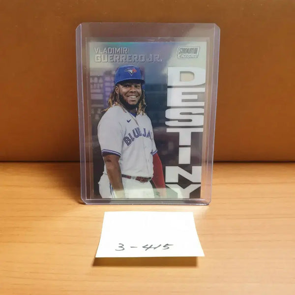 [BUNJANG] Topps Stadium Club Chrome Vladimir Guerrero Jr. Baseball Card / 탑스 스타디움 클럽 크롬 블라디미르 게레로주니어 야구카드