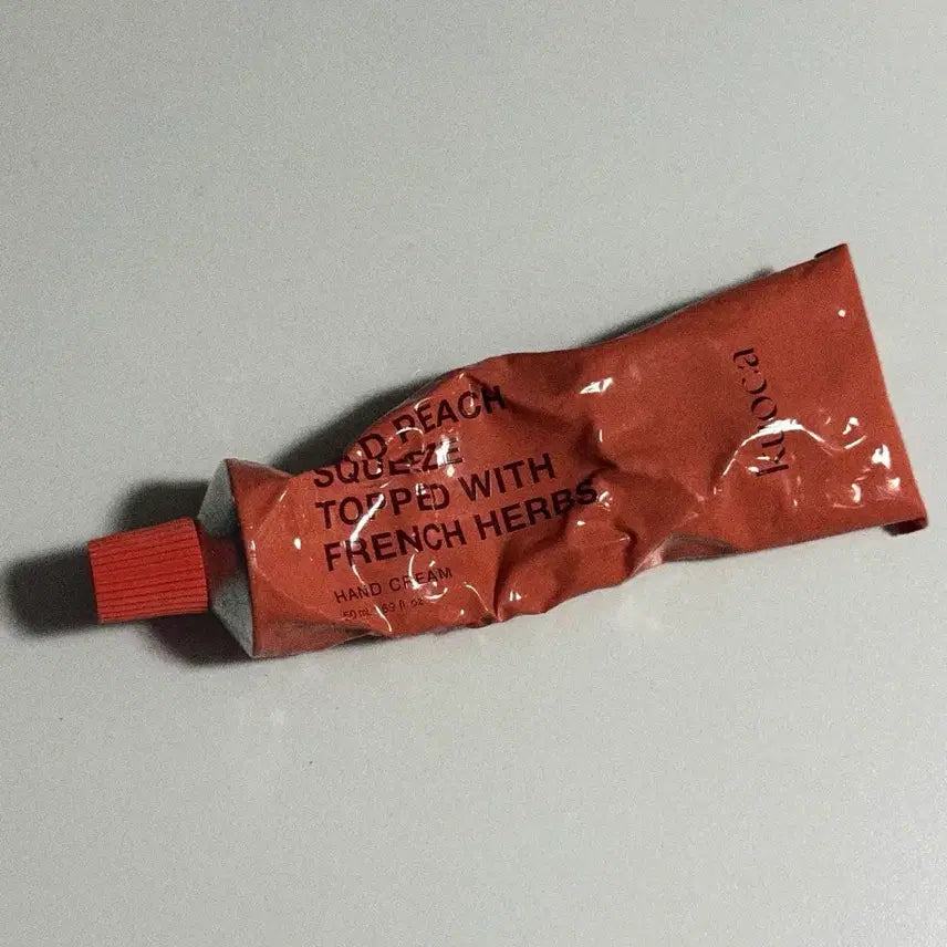 [BUNJANG] Kuoca Wild Peach Hand Cream 50ml / 쿠오카 와일드피치 핸드크림 50ml