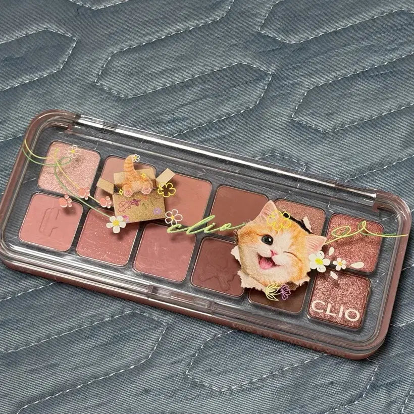 [BUNJANG] Clio Pro Eye Palette Air 02 Rose Connect / 당일 배송 ) 클리오 프로 아이 팔레트 에어 02 로즈 커넥트