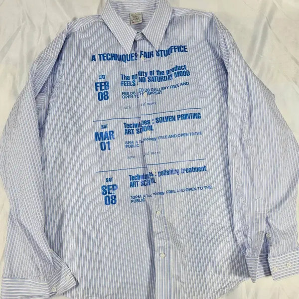 [BUNJANG] STU Coated Shirt M / stu코티드셔츠
