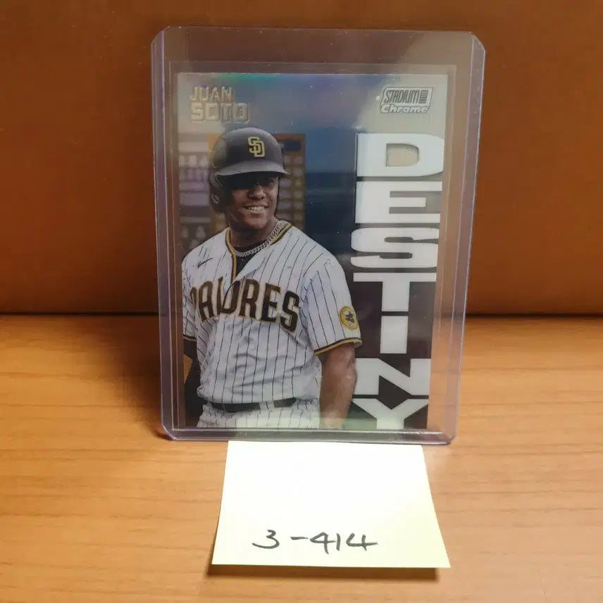 [BUNJANG] Topps Stadium Club Chrome Juan Soto Baseball Card / 탑스 스타디움 클럽 크롬 후안 소토 야구카드