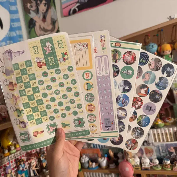 [BUNJANG] Classic Dokodemo Issyo Toro Sticker Set Bundle / 고전 도코데모잇쇼 토로 스티커 세트 일괄