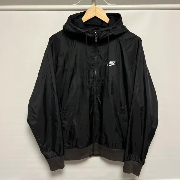 [BUNJANG] Nike Windrunner Woven Jacket Black / [정품/M] 나이키 윈드러너 우븐 블랙 바람막이