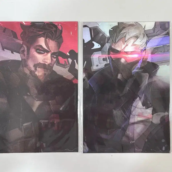 [BUNJANG] Overwatch Reaper Soldier Lenticular Card / 오버워치 리퍼 솔져 렌티큘러 카드