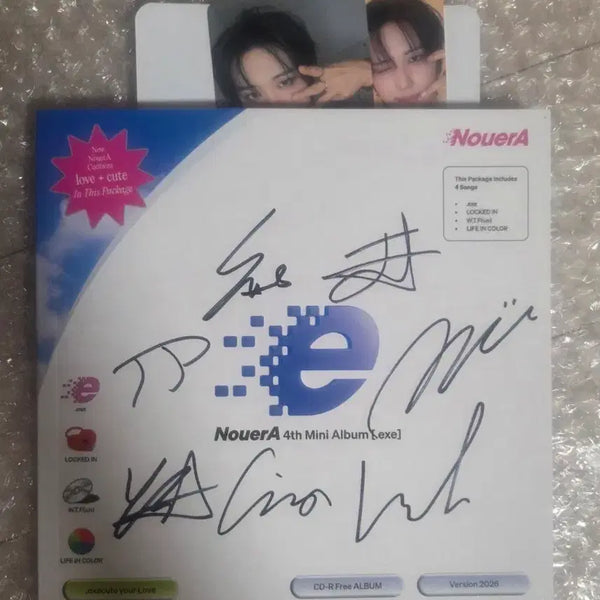 [BUNJANG] NU'EST 4th Album Signed Album / 누에라 4집 친필싸인앨범