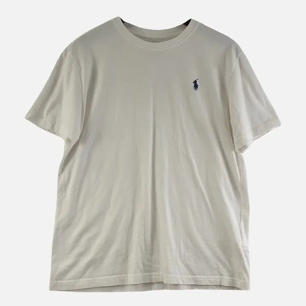 [BUNJANG] Polo Ralph Lauren White Unisex T-Shirt Size S / 폴로랄프로렌 화이트 공용 S 반팔티 O0731