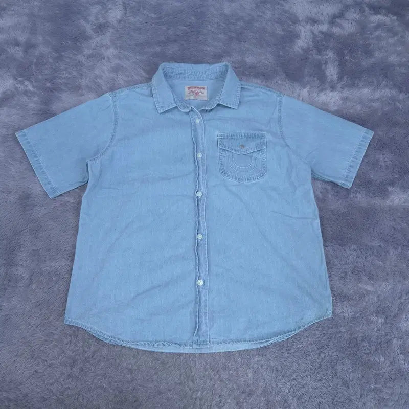 [BUNJANG] True Religion 26SS Short Sleeve Shirt / S 26SS 트루릴리젼 반팔 셔츠 | 0804A07
