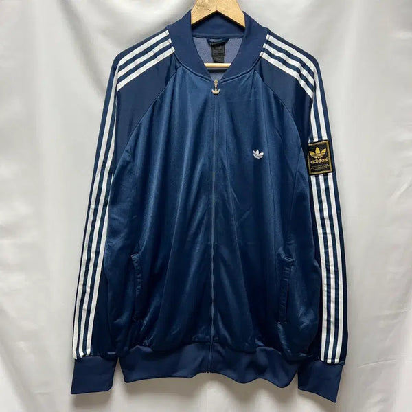 [BUNJANG] Adidas Mini Firebird Track Top Jersey Navy Blue Size L / [정품/L] 아디다스 미니 파이어버드 네이비 블루 트랙탑 져지
