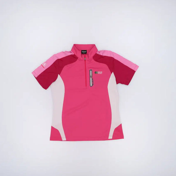 [BUNJANG] Kolon Sport Women's Half-Zip Short Sleeve T-Shirt / 95 코오롱스포츠 여성 반집업 반팔티 0818H2