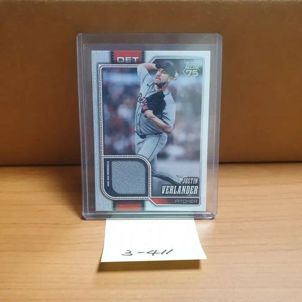 [BUNJANG] Topps Series Justin Verlander Baseball Card / 탑스 시리즈 저스틴 벌랜더 야구카드