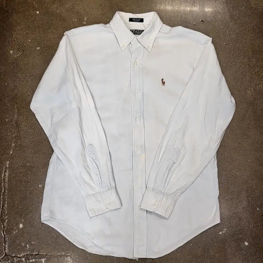 [BUNJANG] Polo Ralph Lauren Linen Summer Shirt / 미국 빈티지 폴로 랄프로렌 린넨 여름 셔츠