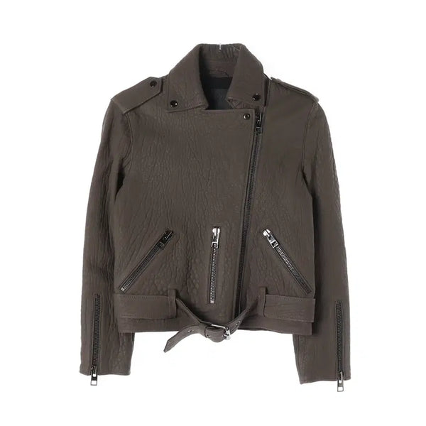 [BUNJANG] AllSaints Haze Biker Lambskin Leather Jacket / 올세인츠 헤이즈 바이커 양가죽 램스킨 레더 재킷