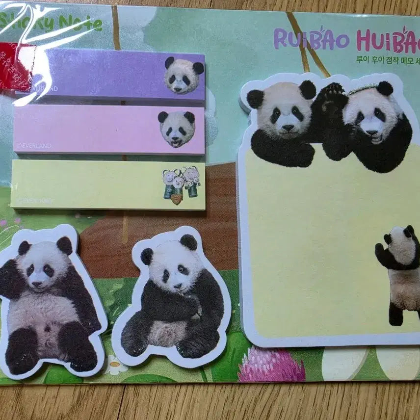 [BUNJANG] Everland Bao Family Memo Pad / 에버랜드 메모지