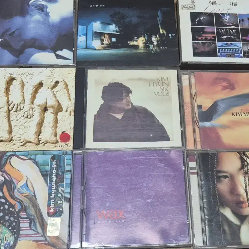 [BUNJANG] Various Artists K-Pop CDs Bundle Set (10 CDs) / 가요cd  9종 10CD  청음용 일괄판매