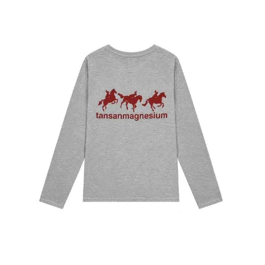 [BUNJANG] Magnesium Carbonate Long Sleeve Shirt / 새상품 탄산마그네슘 롱슬리브