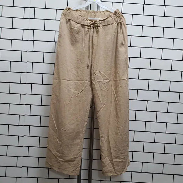 [BUNJANG] Linen Banding Pants / 형-278 밴딩 린넨바지