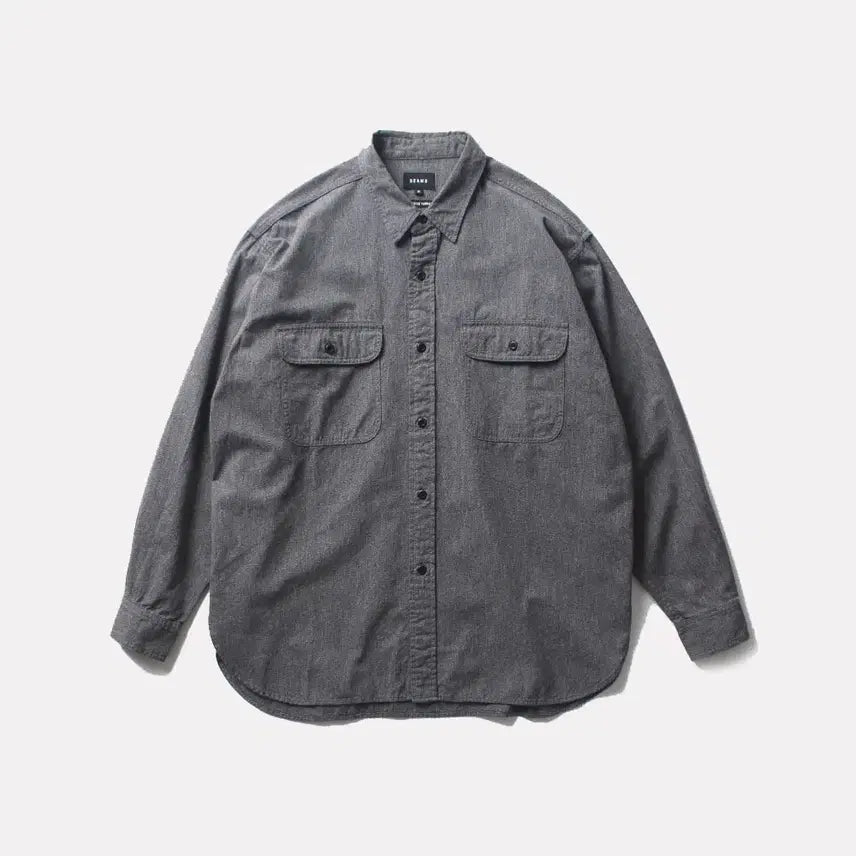 [BUNJANG] BEAMS Two Pocket Daily Shirt (M) / 빔즈 데일리셔츠 [BEAMS]_2484