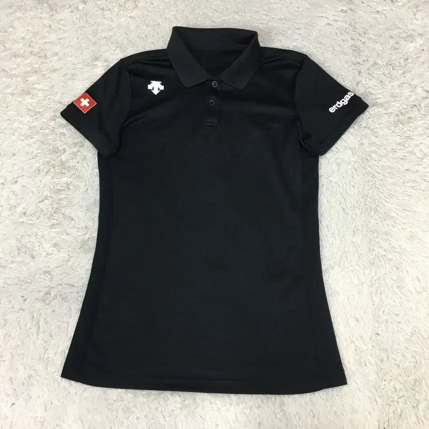 [BUNJANG] Descente Women's Polo T-Shirt / 데상트 여성 카라넥 반팔티 만원샵 HH18