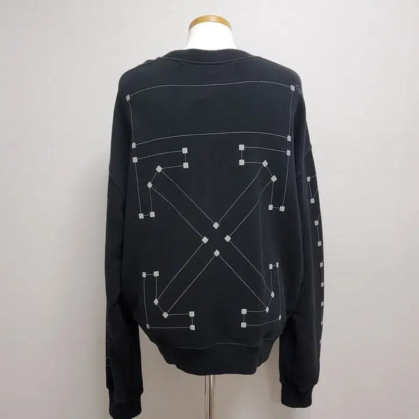 [BUNJANG] Off-White Backbone Arrow Long Sleeve M (95-100) / [정품/당일출고] 오프화이트 백본 애로우 긴팔 슬리브 M / 95~100