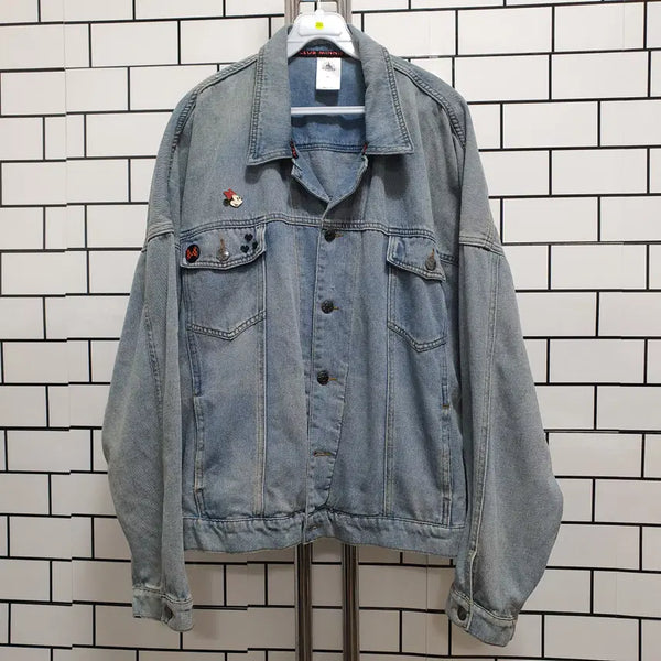 [BUNJANG] Printing Denim Jacket / 형-280 프린팅 청자켓