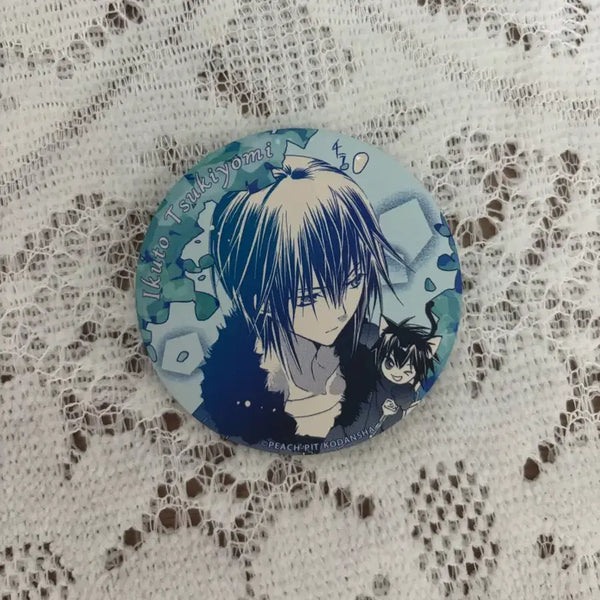 [BUNJANG] Shugo Chara! Original Art Random Can Badge Pin Button Ikuto / 캐릭캐릭 체인지 캐캐체 원화 랜덤 캔뱃지 핀버튼 이쿠토