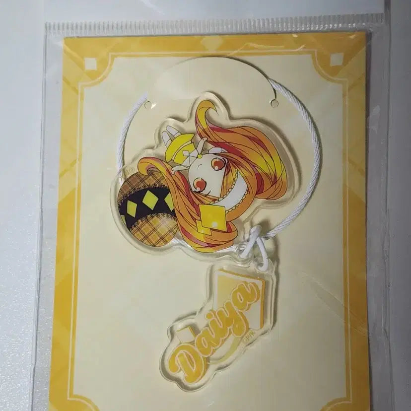 [BUNJANG] Chara-Chara Change (Shugo Chara) Dia Wire Keychain / 캐릭캐릭 체인지 캐캐체 다이아 와이어 키링 양도