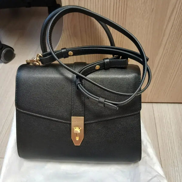 [BUNJANG] Carlyn Deer Bag Black / 칼린 디어백 블랙