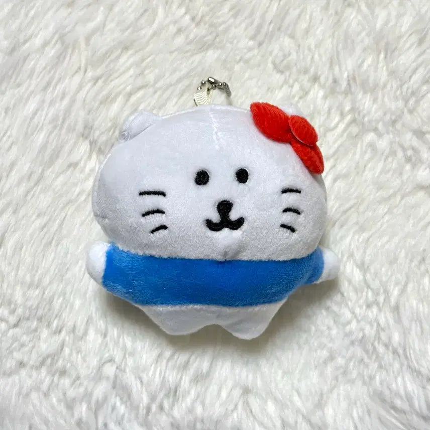 [BUNJANG] Nongdamgom x Kitty Collaboration Plush Keychain (Approx. 10cm) / 농담곰 키티 인형 키링
