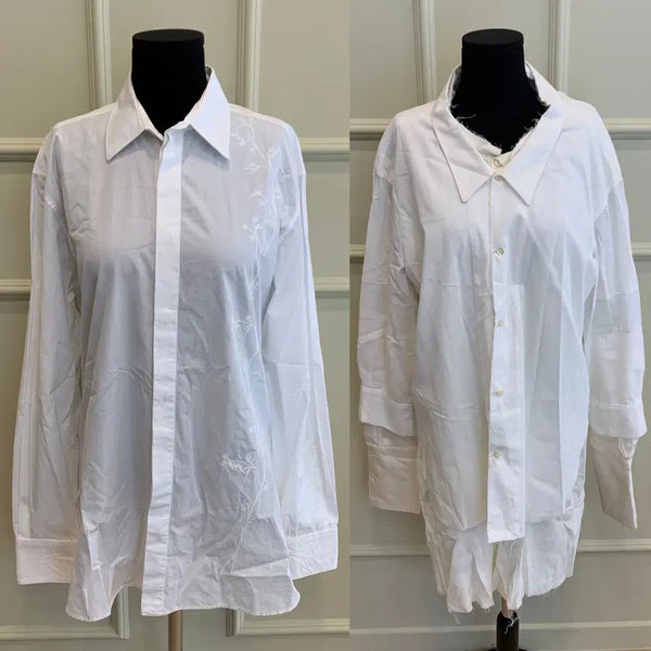 [BUNJANG] ROCHAS Cotton Shirt Set / 267003733 ROCHAS  CLOTHES SHIRT PROPOSIT