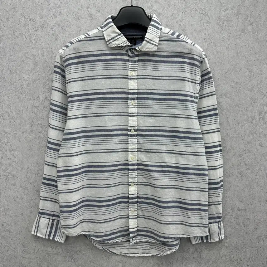 [BUNJANG] Tommy Hilfiger Men's Linen Shirt / 100 타미힐피거 남자 린넨 셔츠