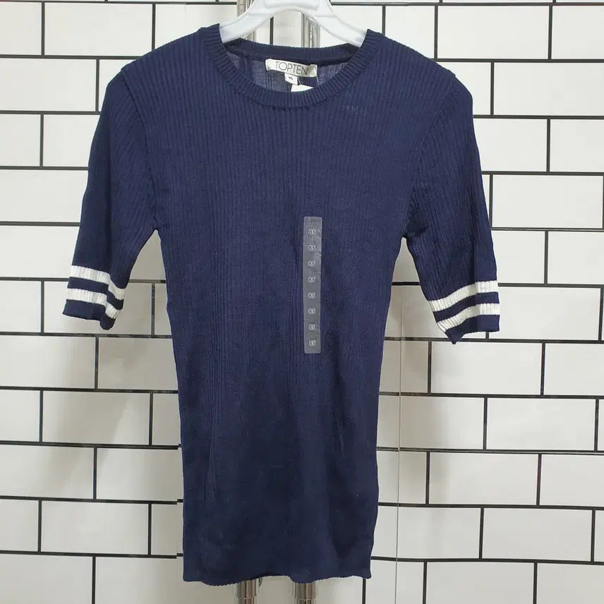[BUNJANG] TOPTEN Short-Sleeve Knit Top / 형-282 탑텐 반팔니트