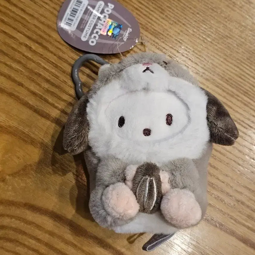 [BUNJANG] Hamster Pochacco Plush Keychain / 햄스터 포차코 인형 키링