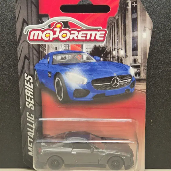 [BUNJANG] Majorette Metallic Series Nissan GT-R R35 Matte Grey Diecast Model / 마조렛 메탈릭 시리즈 닛산 GT-R r35 무광 그레이 다이캐스트