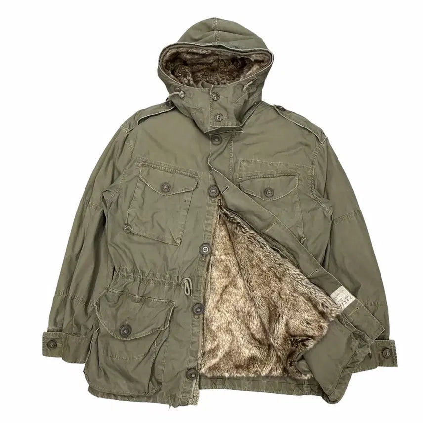 [BUNJANG] Polo Ralph Lauren M-43 Field Jacket Khaki L / 폴로 랄프로렌 M-43 카키 야상 필드 자켓 L