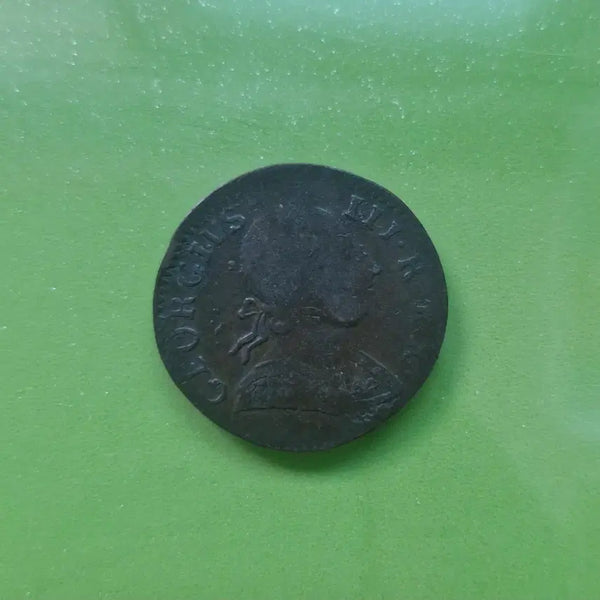 [BUNJANG] George III Halfpenny Coin (1775) / 1775 영국 조지3세 하프페니