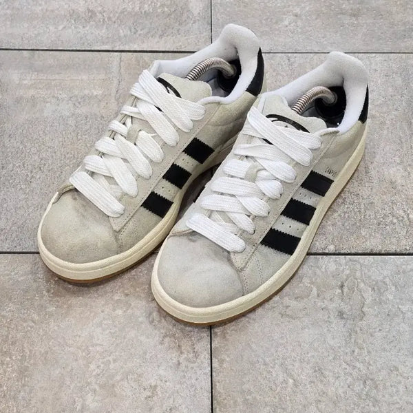 [BUNJANG] Adidas Campus 00s Crystal White Sneakers / (245)아디다스 캠퍼스 00s 크리스탈 화이트 스니커즈