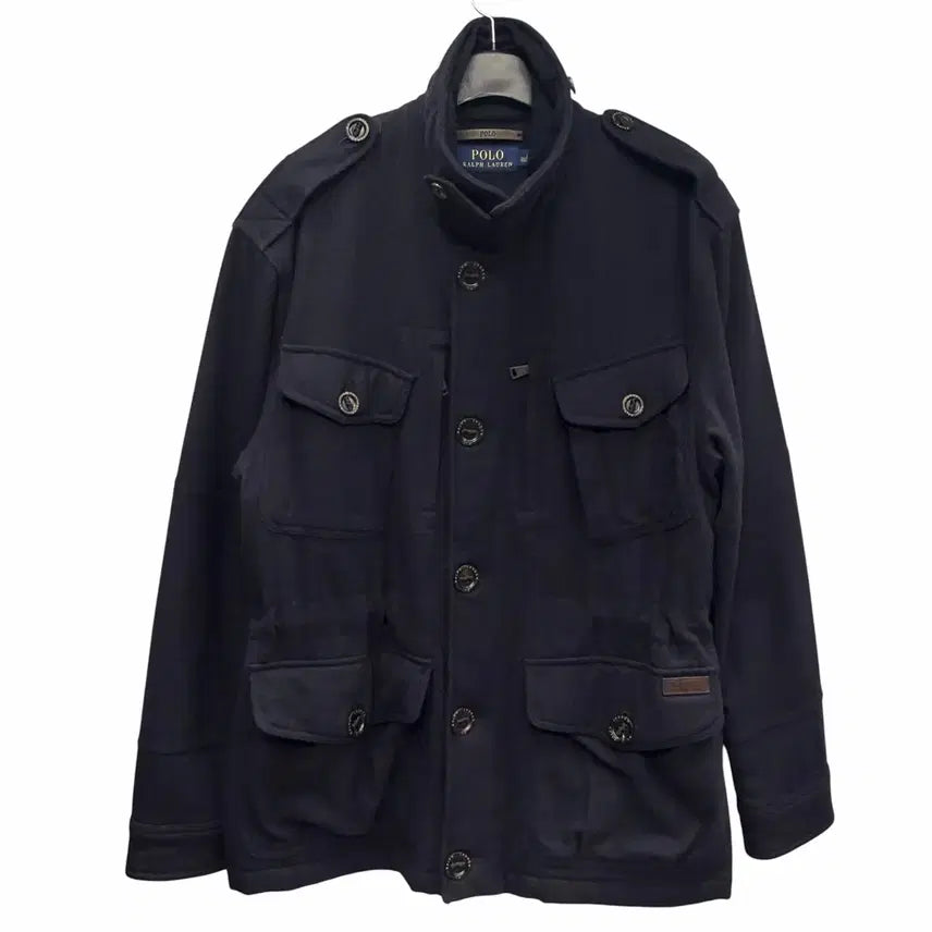 [BUNJANG] Polo Ralph Lauren Navy Wool Safari Jacket L / 폴로 랄프로렌 네이비 울 사파리 자켓 L