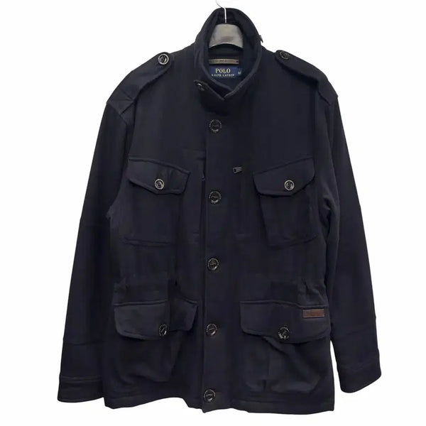 [BUNJANG] Polo Ralph Lauren Navy Wool Safari Jacket L / 폴로 랄프로렌 네이비 울 사파리 자켓 L