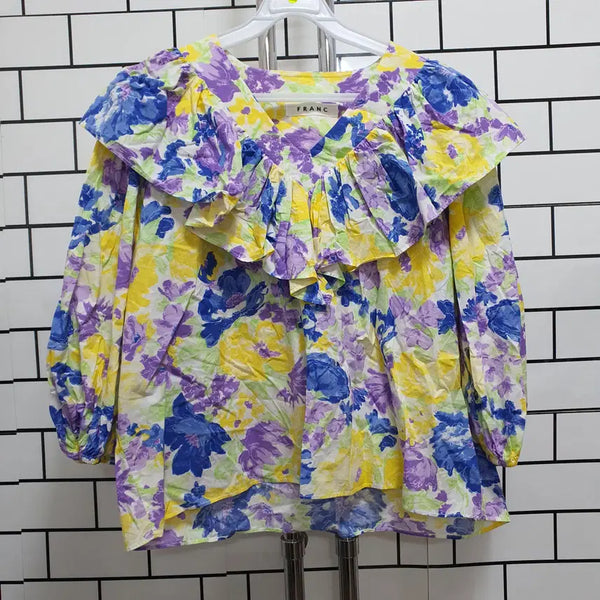 [BUNJANG] Collar Blouse / 형-285 카라 블라우스